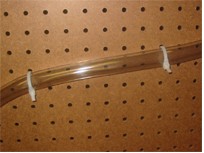 Fig. 6: Polyethylene Tubing Attached to the Board